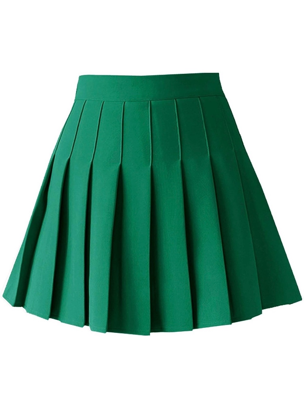 Brand New! Pleated Tennis Skirt with built in Shorts - Emerald Green (Size: XXL)